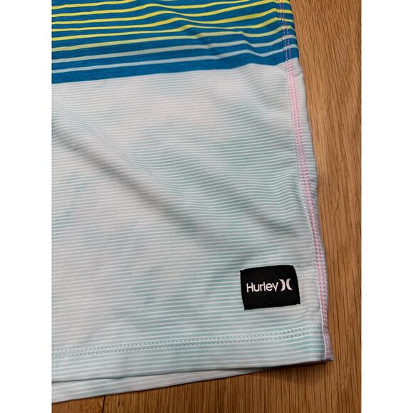 NWT Hurley Weekender 20" Striped Multi Color Board Shorts Men's Size 38 - Picture 3 of 7